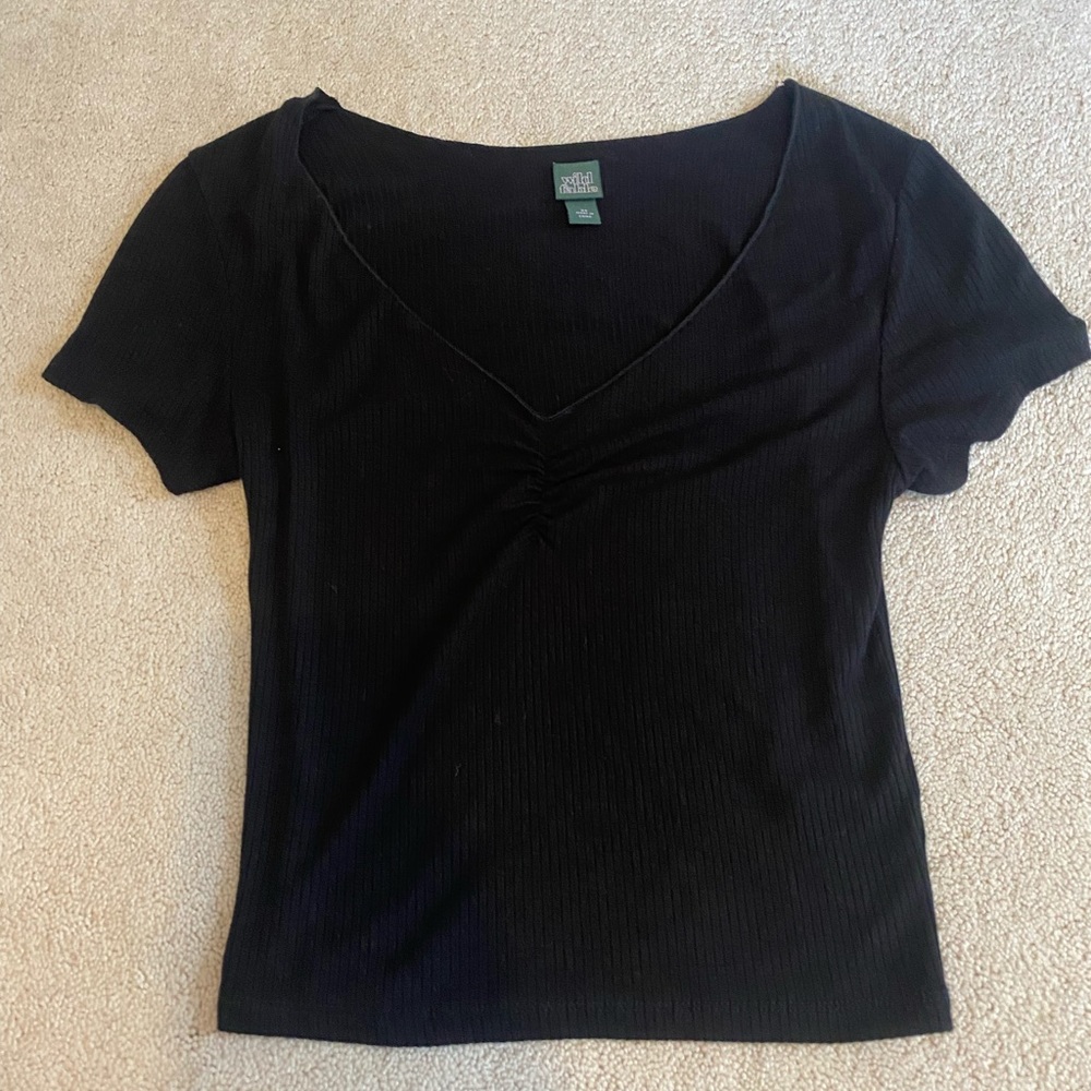 Black Short Sleeve T-Shirt